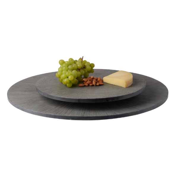Grey Lava Stone Lazy Susan