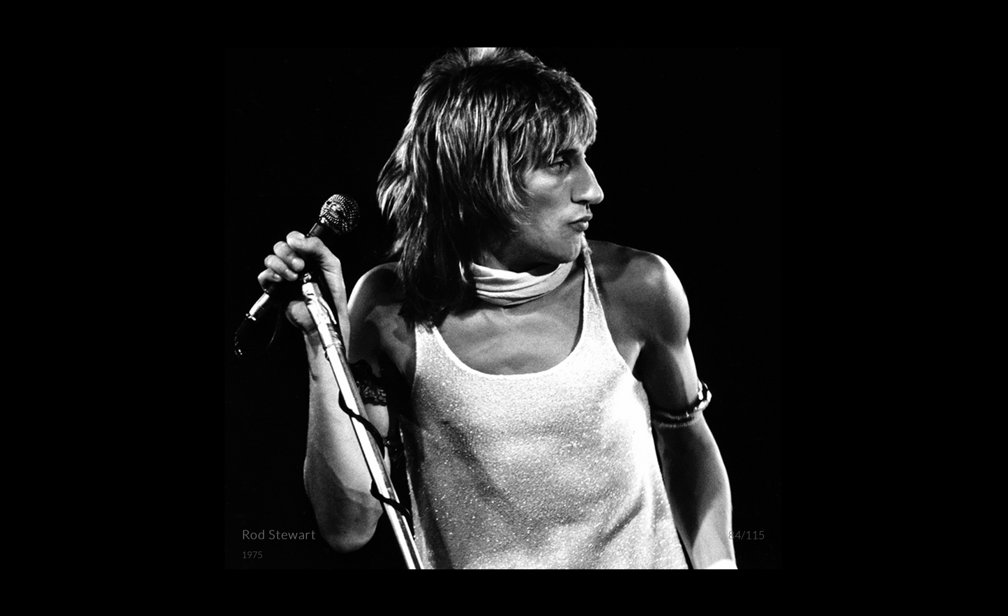 Rod Stewart Tank Top 1975 - Richard Upper